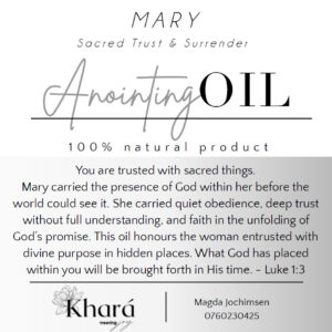 Miriam - Anointing Oil