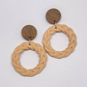 Ruth Braided Hoops - 2
