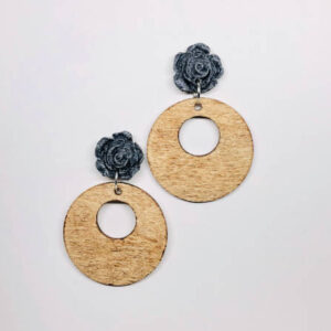 Wood & Clay Hoop - 2
