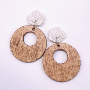 Wood & Clay Hoop - 3