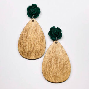 Wood & Clay Teardrop - 2