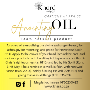 Grament of Praise Anointing Oil