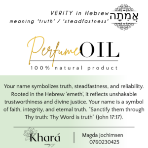 Verity - Perfume Oil